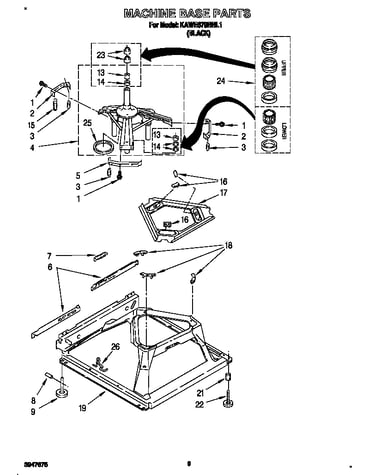 Machine base