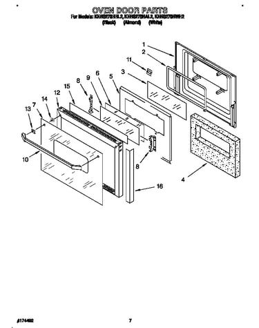 Oven door