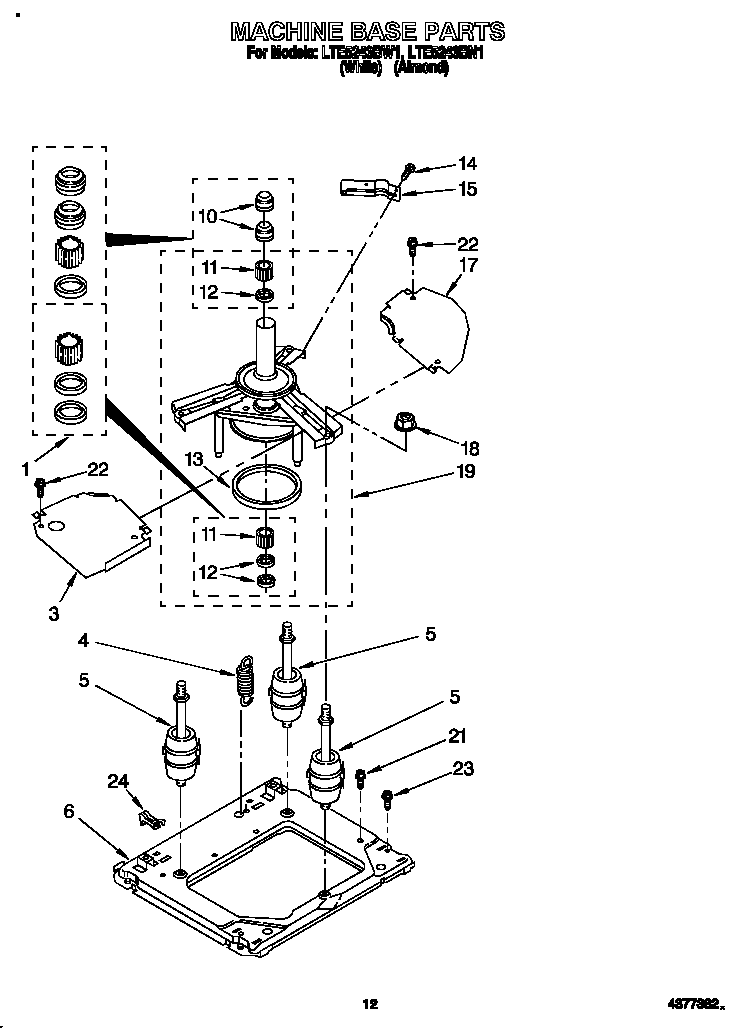 Machine base