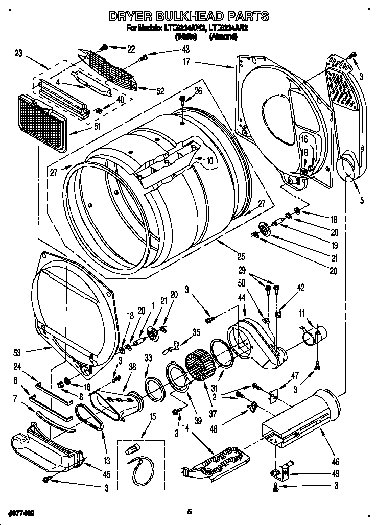 Dryer bulkhead