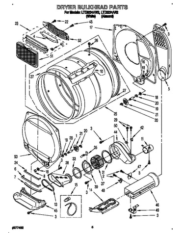 Dryer bulkhead