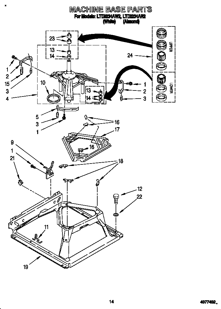 Machine base