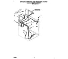 Whirlpool LTG5243BW1 dryer support and washer diagram