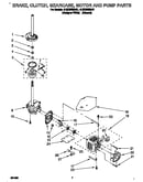 Brake, clutch, gearcase, motor and pump