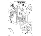 Whirlpool CE2950XYW2 cabinet diagram