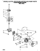 Brake, clutch, gearcase, motor and pump