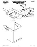 Top and cabinet