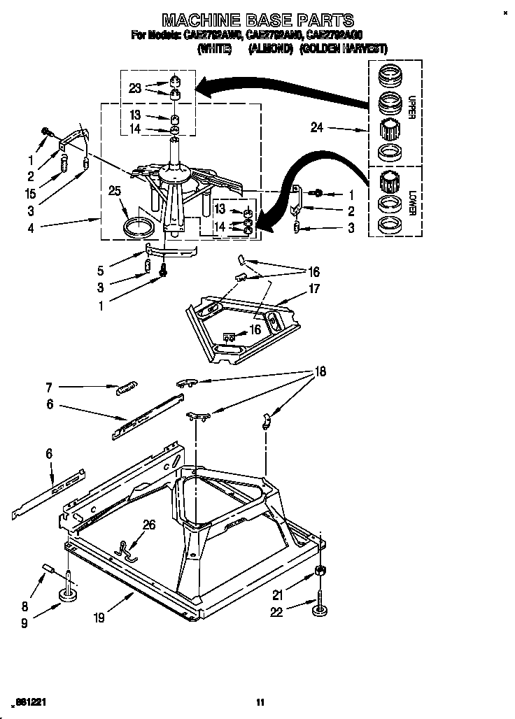Machine base