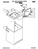 Top and cabinet