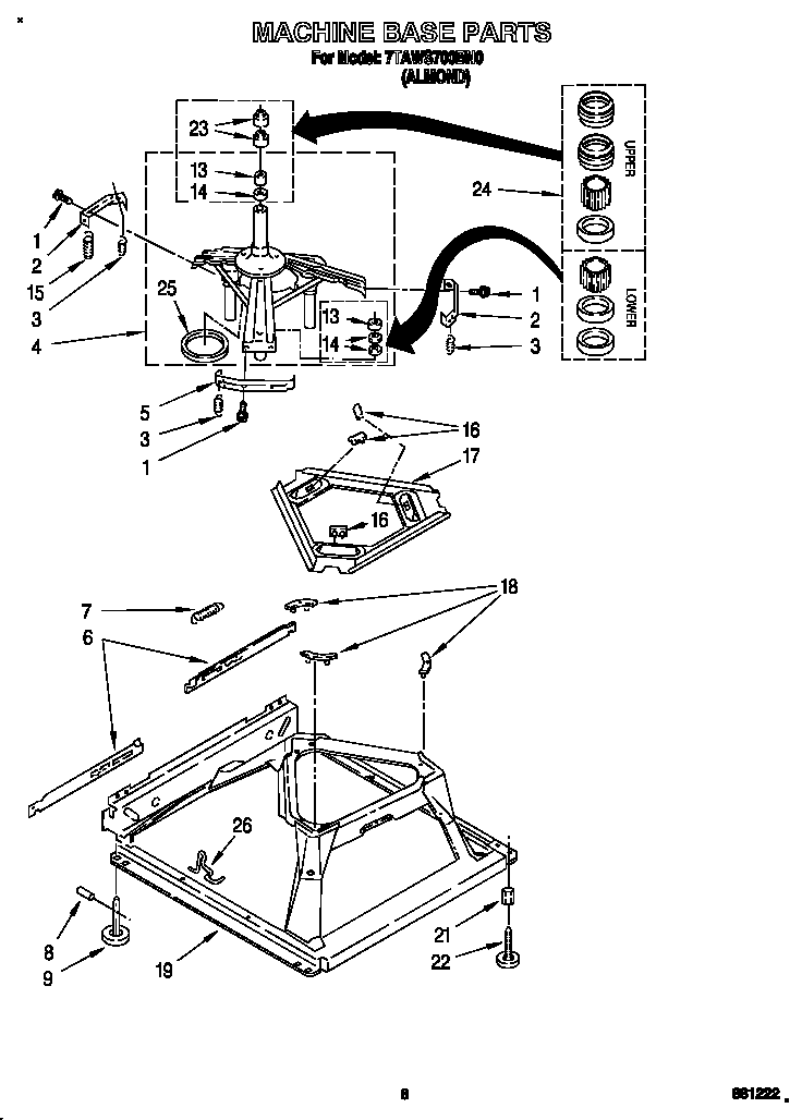Machine base
