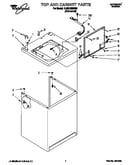 Top and cabinet