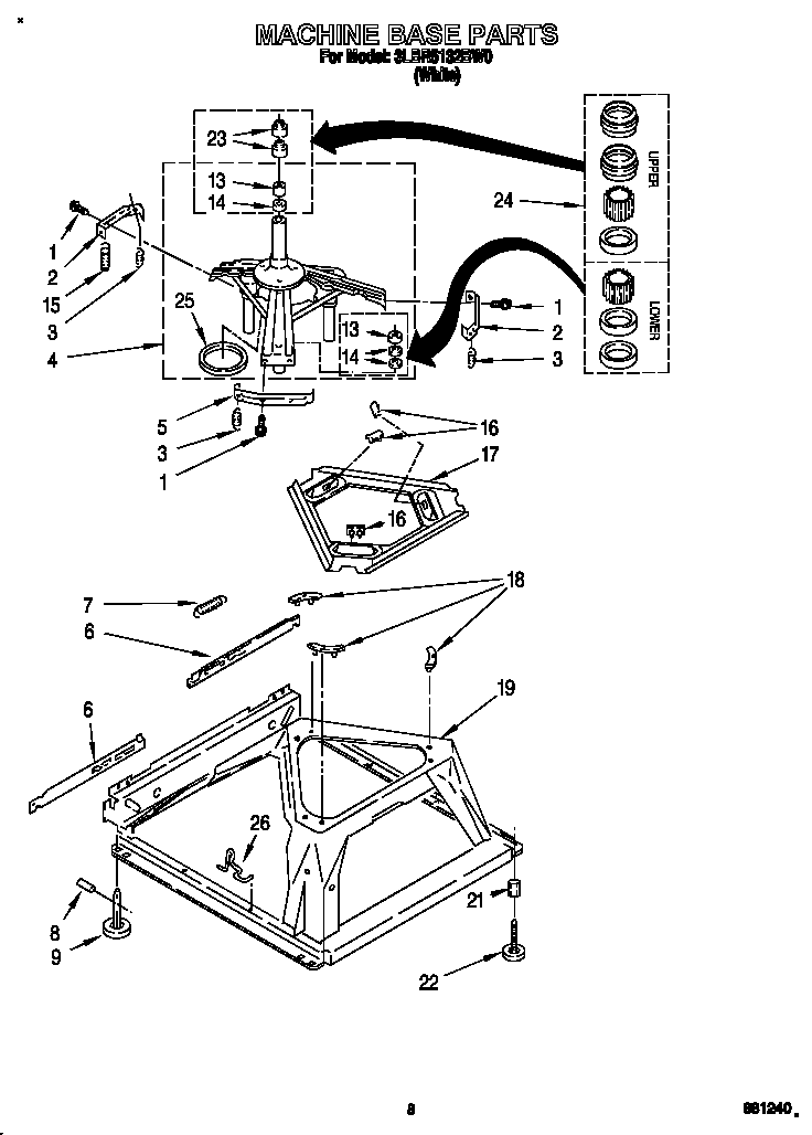 Machine base