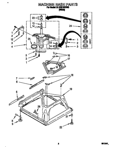 Machine base
