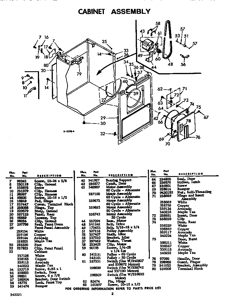 Cabinet assembly