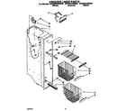 KitchenAid ED22DQXBN00 freezer liner diagram