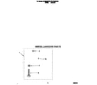 Whirlpool 3LSR5233BW0 miscellaneous diagram