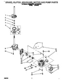 Brake, clutch, gearcase, motor and pump