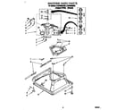 Whirlpool 4LSC8255BN2 machine base diagram