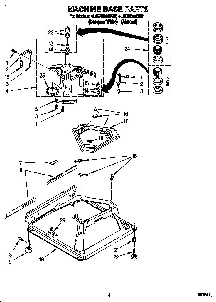 Machine base