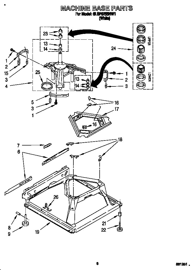 Machine base