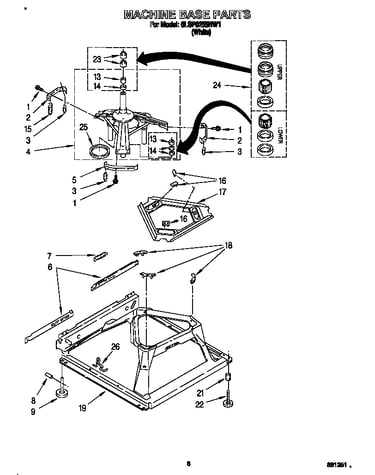 Machine base