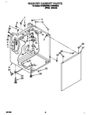 Washer cabinet