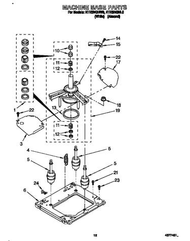 Machine base