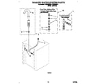 Roper RTG5243BW0 washer water system diagram