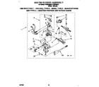 Roper RTG5243BW0 3401796 burner assembly diagram