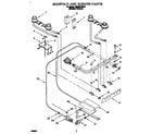 Whirlpool SS330PEBH0 manifold and burner diagram