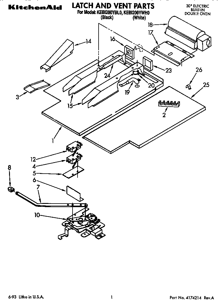 LATCH AND VENT