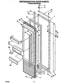 Refrigerator door