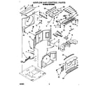 Whirlpool ACU124XD0 air flow and control diagram