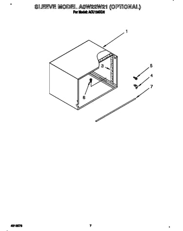Sleeve model a0w22w21