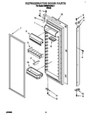 Refrigerator door