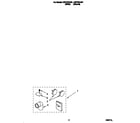 Whirlpool CSP2761AW1 dryer exhaust kit diagram