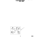 Whirlpool CSP2761AN1 dryer exhaust kit diagram