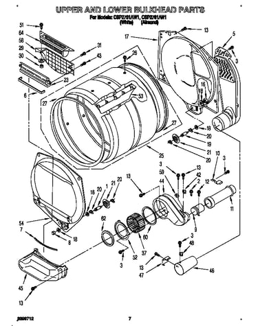 Upper and lower bulkhead