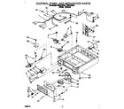 Whirlpool CSP2770AW1 control panel and separator diagram