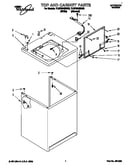 Top and cabinet