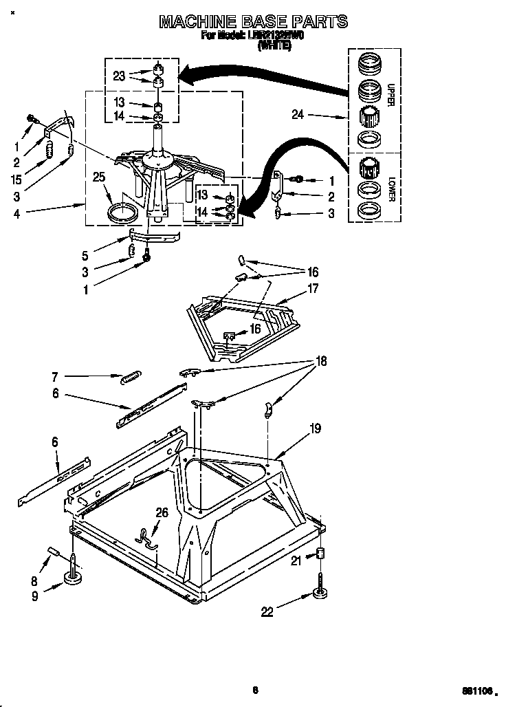 Machine base