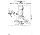 Whirlpool LGN3634DW0 3401771 burner assembly diagram