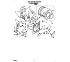 Whirlpool LGN3634DW0 bulkhead diagram