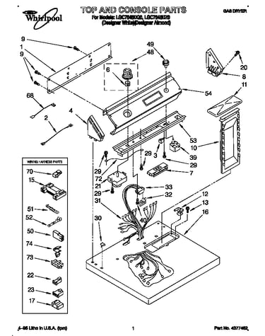 Top and console