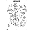Whirlpool LEV7858AW2 bulkhead diagram