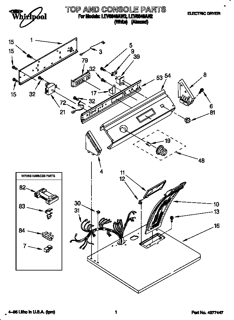 Top and console