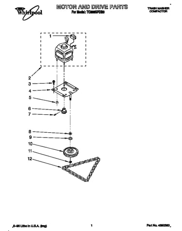 Motor and drive