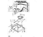 Whirlpool LSR7233DZ0 machine base diagram