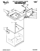 Top and cabinet