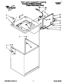 Top and cabinet